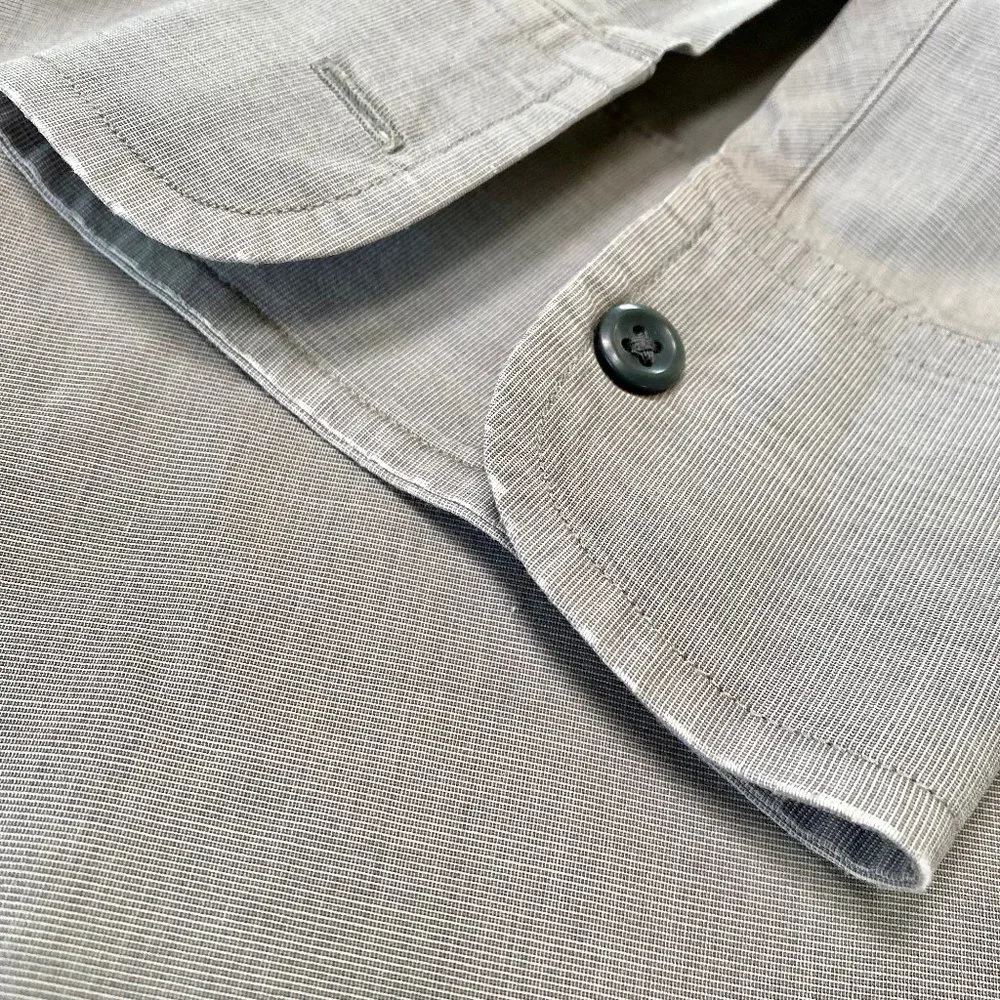 J. Crew Men's Long Sleeved Button Down Shirt - 16-16.5 neck